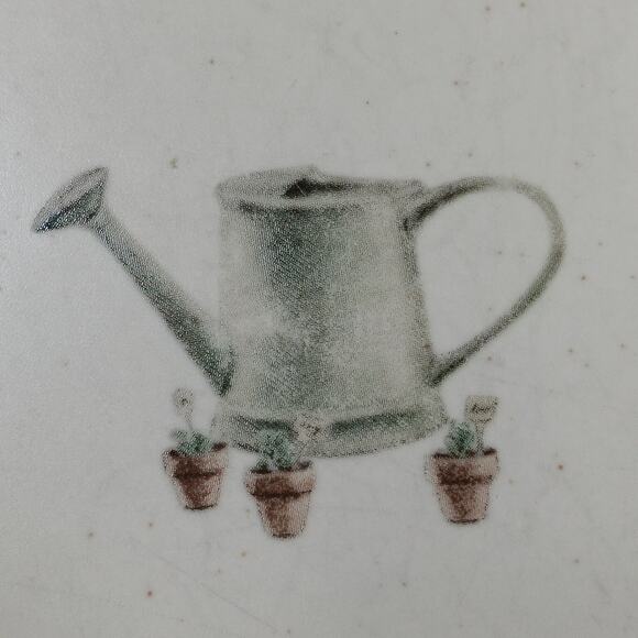 Portfolio By Phfaltzgraff Naturewood  Salad Plate 8" Diameter Green Floral Print - Picture 2 of 6